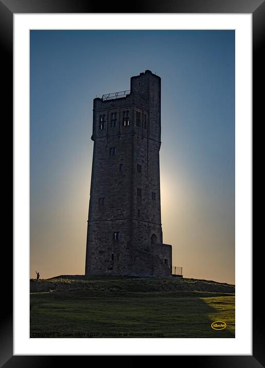 Victoria Tower - Huddersfield, West Yorkshire Framed Mounted Print by Glen Allen