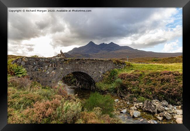 Cuillin Mountain, Isle of Skye Framed Print by Richard Morgan