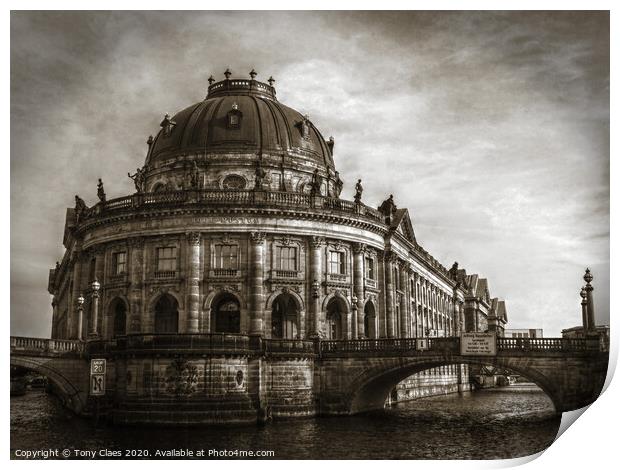 Museumsinsel Berlin Print by Tony Claes