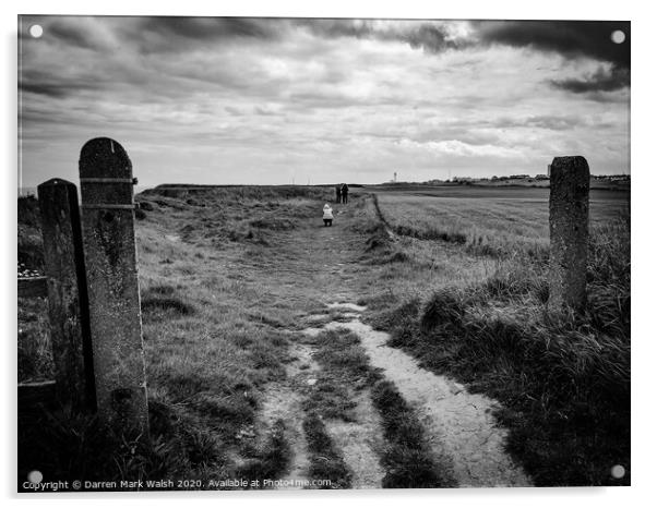 Gateway to Beyond Acrylic by Darren Mark Walsh