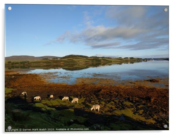 Morning at Loch Dunvegan Acrylic by Darren Mark Walsh