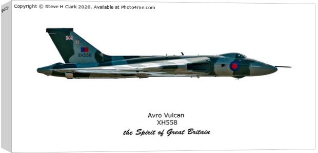 The Spirit of Great Britain Canvas Print by Steve H Clark