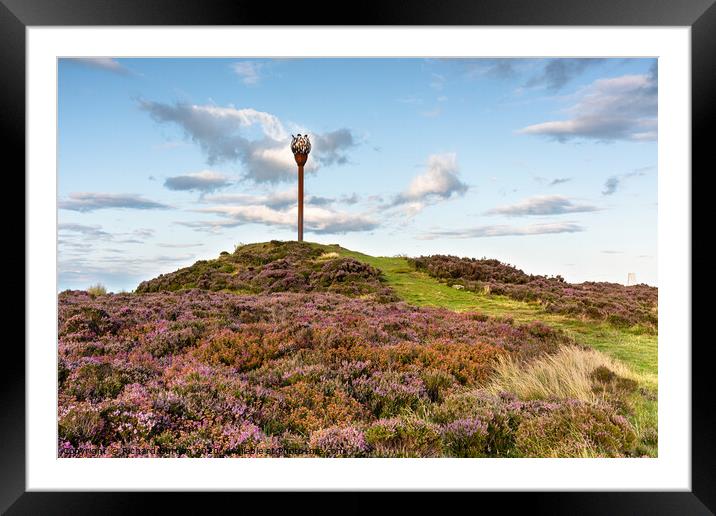 Danby Beacon Framed Mounted Print by Richard Burdon