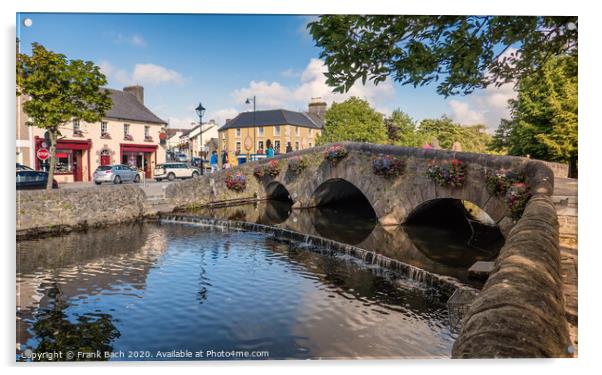 Westport bridge in county Mayo, Ireland Acrylic by Frank Bach