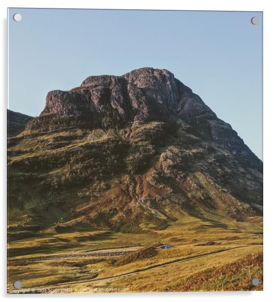 Glencoe Munro in scotland Acrylic by Jade Scott