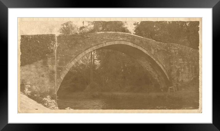 Brig o Doon, Alloway Framed Mounted Print by Allan Durward Photography