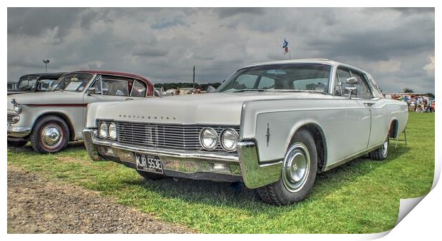 Lincoln Continental Print by Jon Fixter