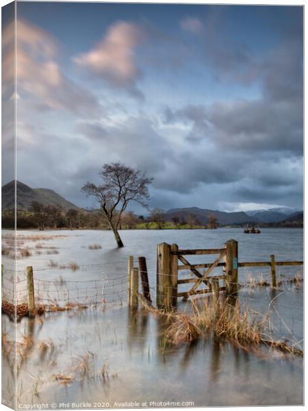 Gateway to the Lakes Canvas Print by Phil Buckle
