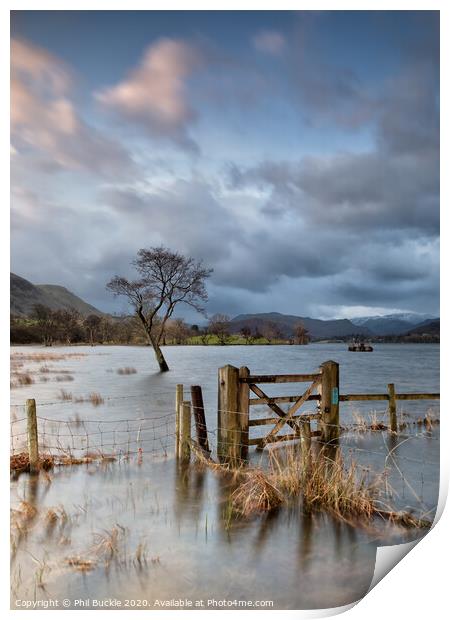 Gateway to the Lakes Print by Phil Buckle