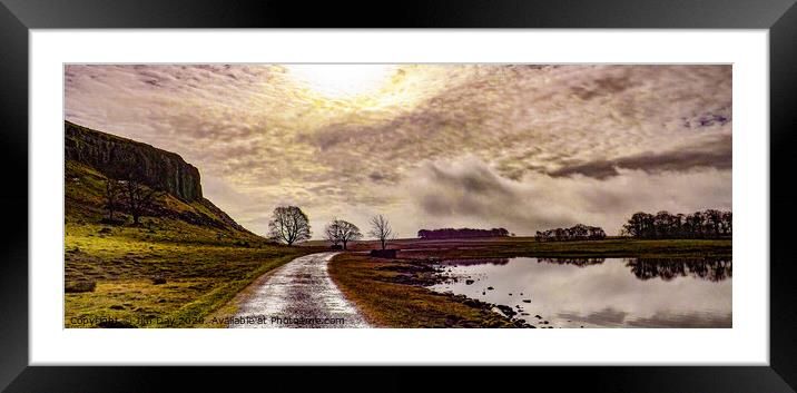 Morning at Malham Tarn Framed Mounted Print by Jim Day