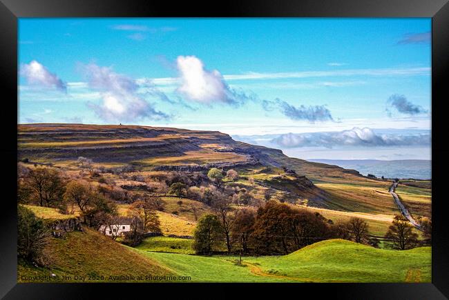 A Day in the Dales Framed Print by Jim Day