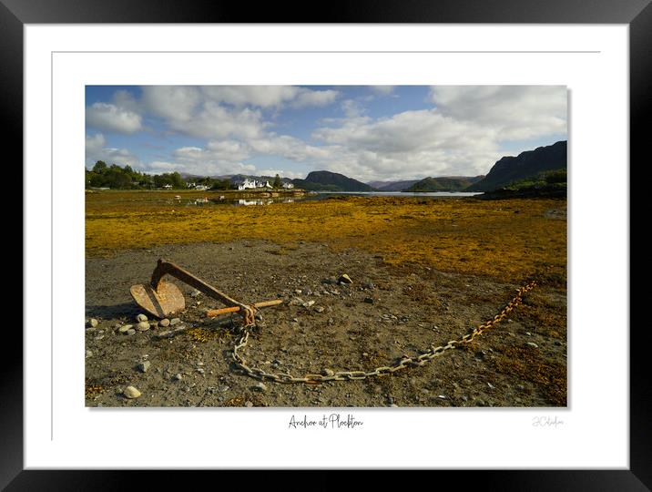 Anchor at PLockton Framed Mounted Print by JC studios LRPS ARPS