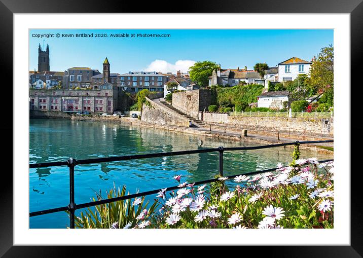 Penzance Cornwall Framed Mounted Print by Kevin Britland