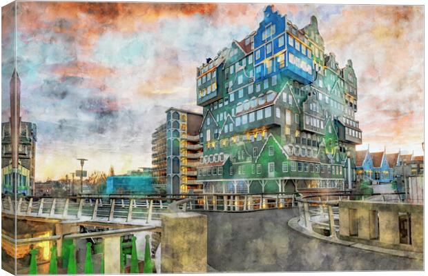 Building  Canvas Print by Ankor Light