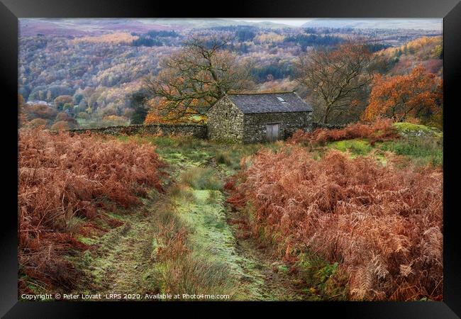 Duddon Valley, Lake District Framed Print by Peter Lovatt  LRPS