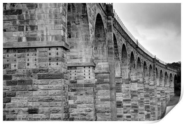 The Magnificent Burnton Viaduc Print by Ross McNeillie