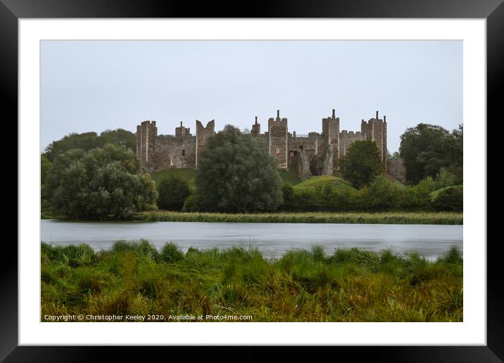 Framlingham Castle Framed Mounted Print by Christopher Keeley