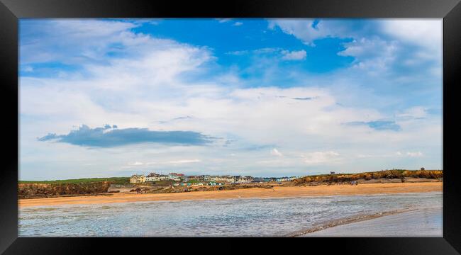 Bude from Crooklets Beach Framed Print by Maggie McCall