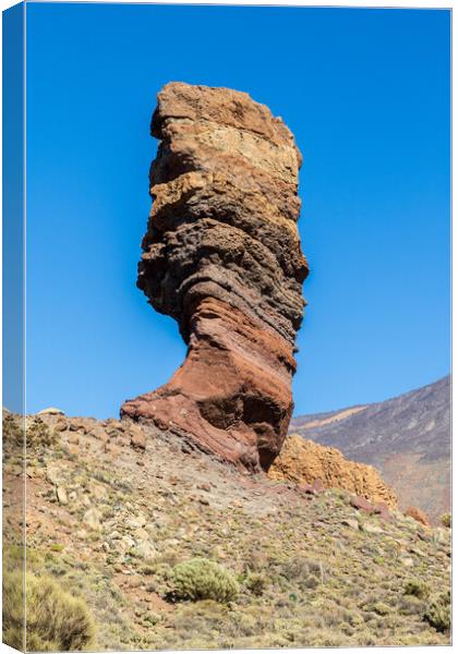 Mount Teide National Park  Canvas Print by chris smith