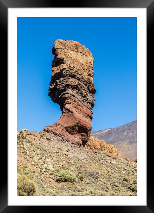 Mount Teide National Park  Framed Mounted Print by chris smith