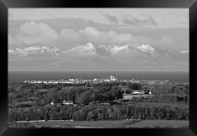 Arran and Troon Framed Print by Allan Durward Photography