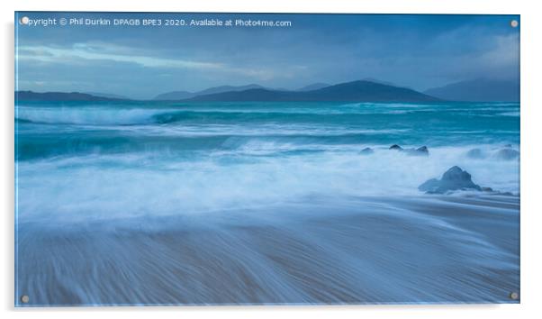 Harris & Lewis Outer Hebrides Acrylic by Phil Durkin DPAGB BPE4