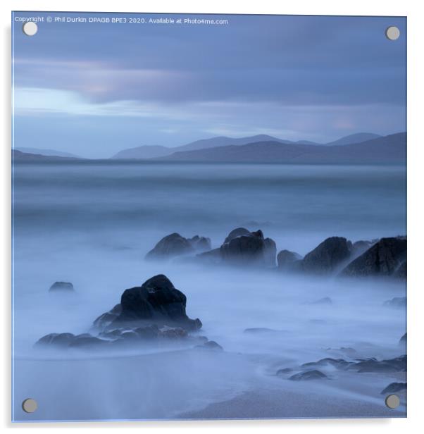 Outer Hebrides Seascape II Acrylic by Phil Durkin DPAGB BPE4