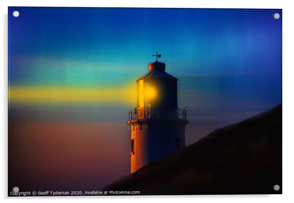 Lighthouse Acrylic by Geoff Tydeman