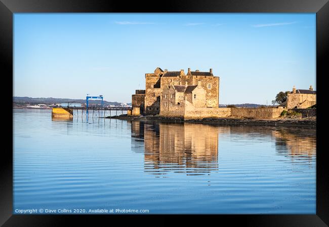 Blackness Castle, Firth of Forth, Scotland Framed Print by Dave Collins