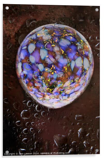 Kaleidoscopic bauble  Acrylic by Jaxx Lawson