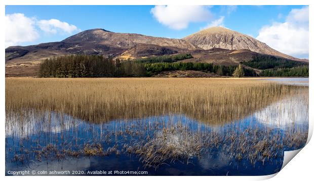 The Hairy Loch Print by colin ashworth