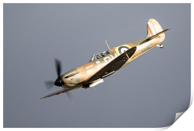 Spitfire N3200 Print by J Biggadike