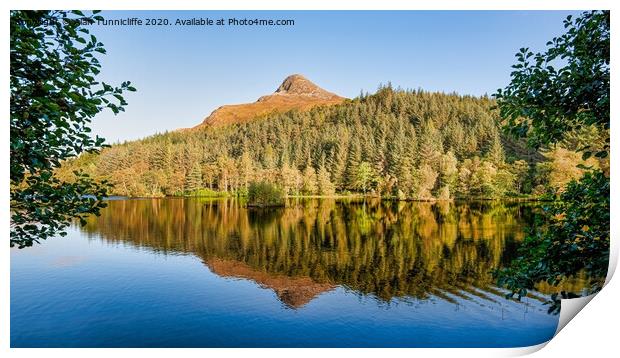 The pap of Glencoe Print by Alan Tunnicliffe