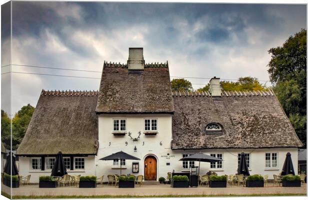 Dyrehaven Peter Lieps Hus Canvas Print by Antony McAulay