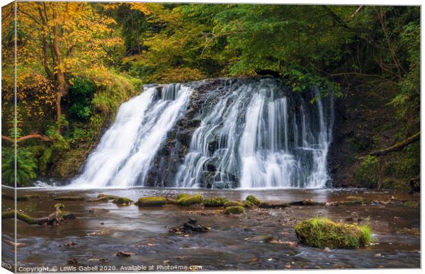 Kildale Falls / Old Meggison Waterfall Canvas Print by Lewis Gabell
