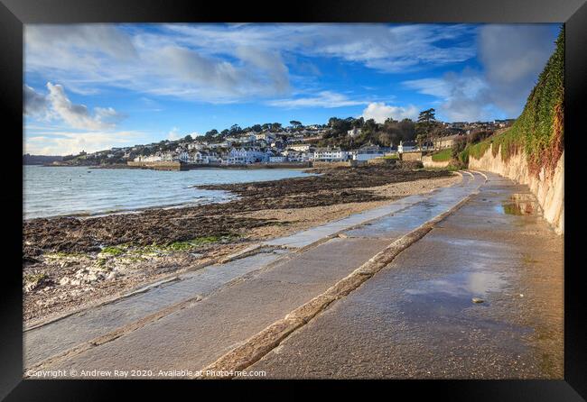 St Mawes View Framed Print by Andrew Ray