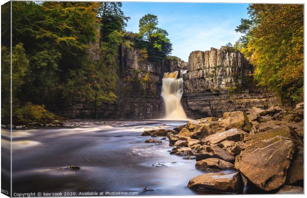 High Force Canvas Print by kevin cook
