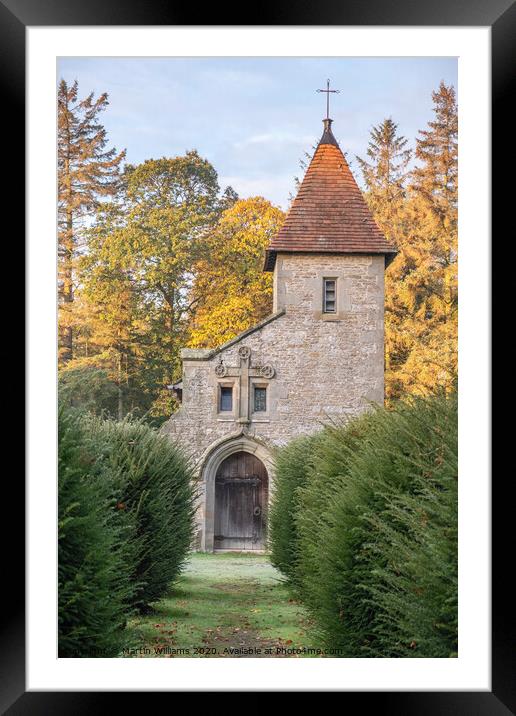 Chapel of Rest, Brompton by sawdon, Scarborough, North Yorkshire Framed Mounted Print by Martin Williams