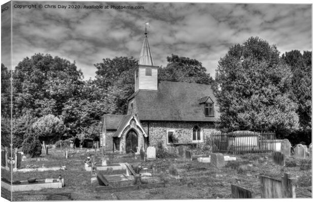 St Laurence Church Canvas Print by Chris Day