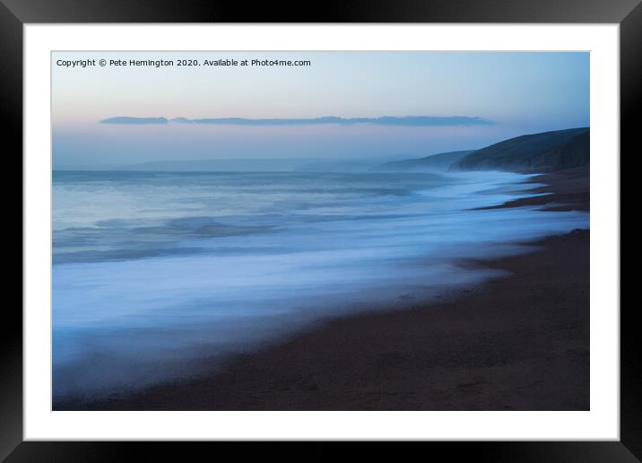 Gunwalloe Beach Framed Mounted Print by Pete Hemington