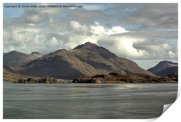 Liathach Print by Jamie Green