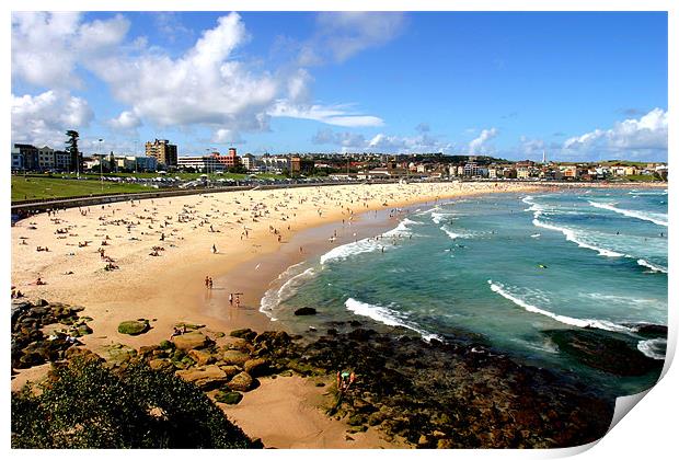 Bondi Beach Print by Steve Brand