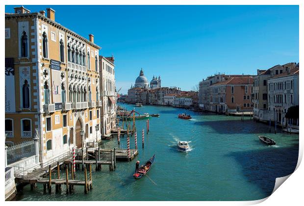 Grand Canal, Venice Print by Colin Allen