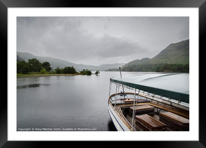 Calm waters run deep Framed Mounted Print by Mary Fletcher