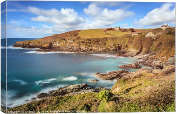 Prussia Cove Canvas Print by Andrew Ray