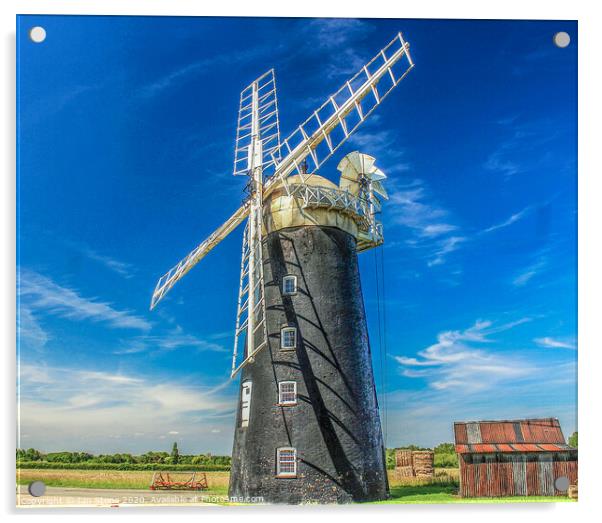 Windmill  Acrylic by Ian Stone