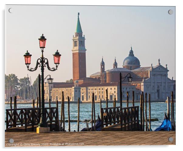Venice in Italy Acrylic by Chris Dorney