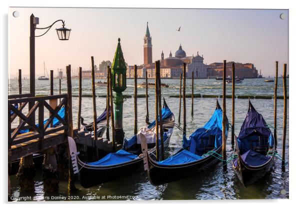 Venice in Italy Acrylic by Chris Dorney