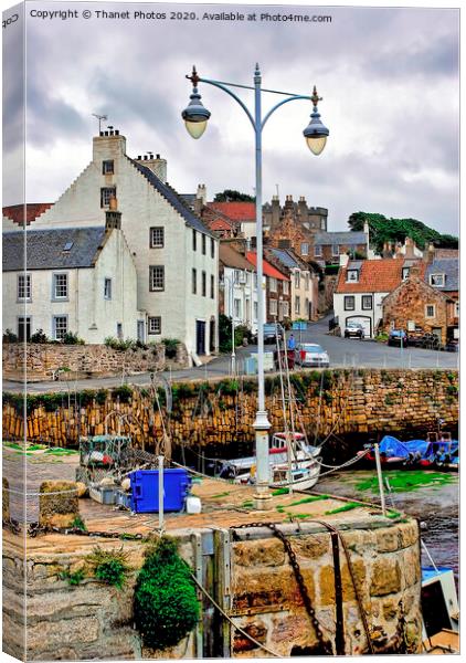 Crail Harbour Canvas Print by Thanet Photos