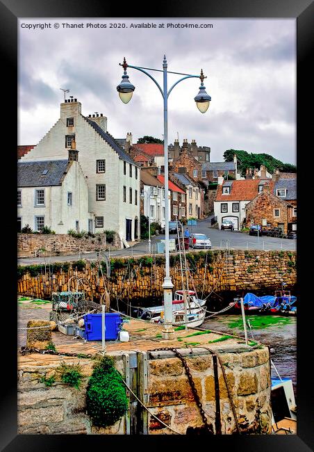Crail Harbour Framed Print by Thanet Photos